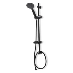DUSCHSET DAHLIA 3-SPRAY SVART D110MM/SLANG 150-200CM