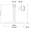 DUSCHSKRAPA ORTHILIA VIT 219X215MM
