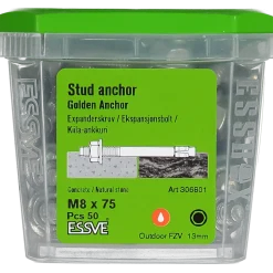 EXPANDER GOLDEN ANCHOR FZV M8X75 50ST