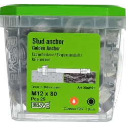 EXPANDER GOLDEN ANCHOR FZV M12X80 25ST