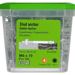 EXPANDER GOLDEN ANCHOR FZV M6X70 100ST