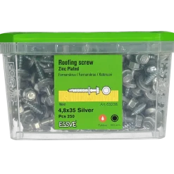 FARMARSKRUV BORRSPETS VINGAR MED BRICKA SILVER 4,8X35 250ST