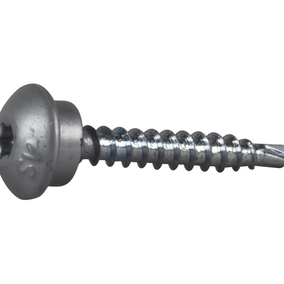 FARMARSKRUV DECOR BS SILVER RAL 9006 TX25 FZB 4,8X35 250ST