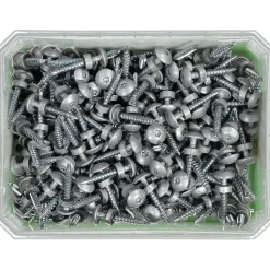 FARMARSKRUV DECOR BS SILVER RAL 9006 TX25 FZB 4,8X35 250ST