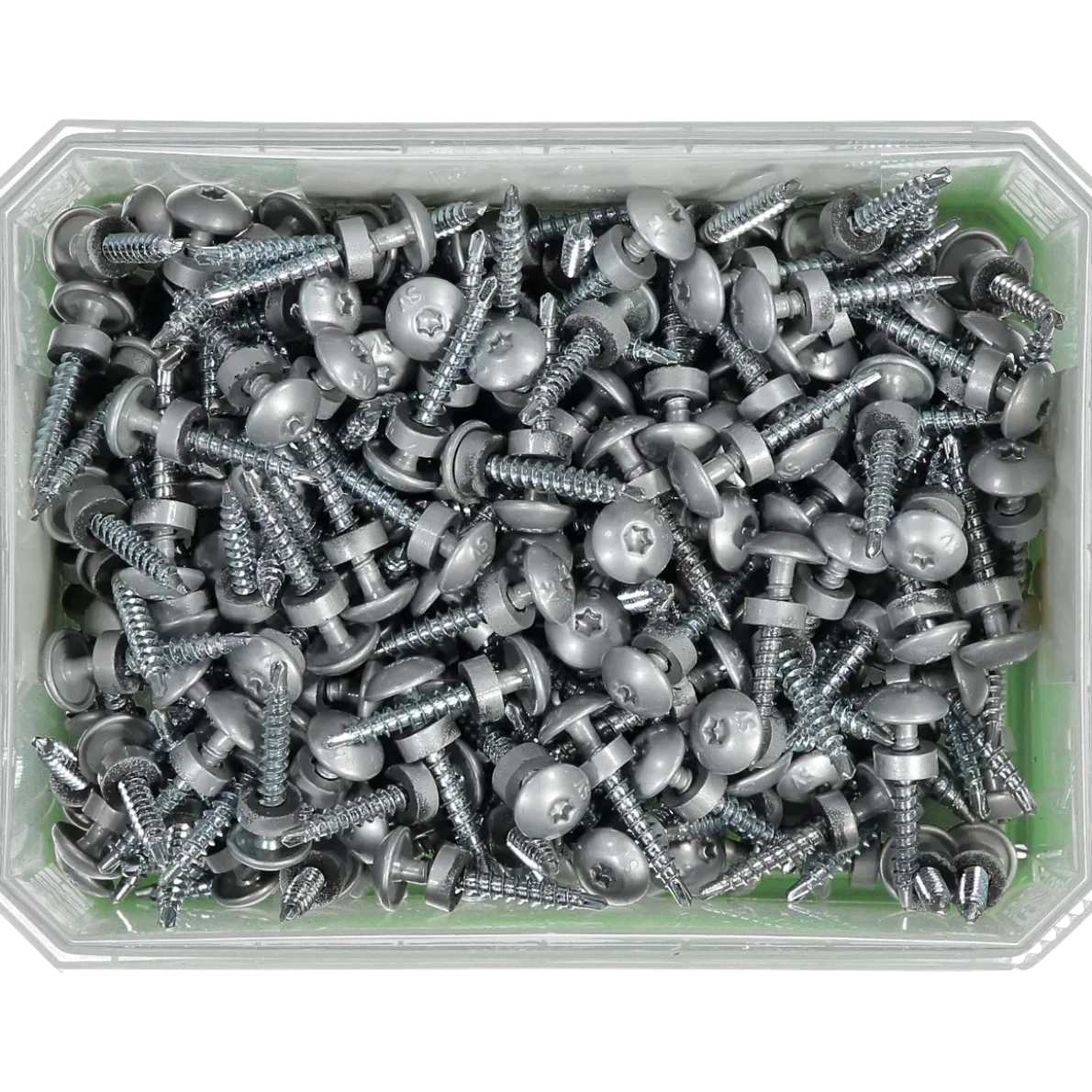 FARMARSKRUV DECOR BS SILVER RAL 9006 TX25 FZB 4,8X35 250ST