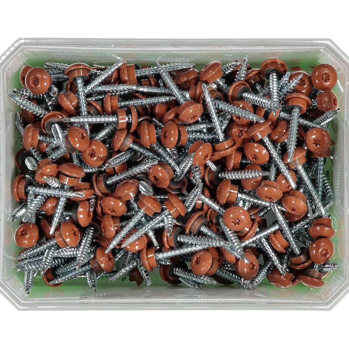 FARMARSKRUV DECOR BS TEGELRÖD RAL 8004 TX25 FZB 4,8X35 250ST