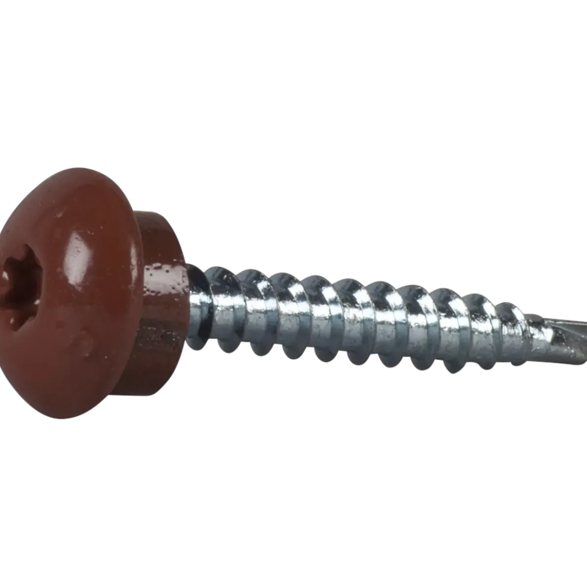 FARMARSKRUV DECOR BS TEGELRÖD RAL 8004 TX25 FZB 4,8X35 250ST