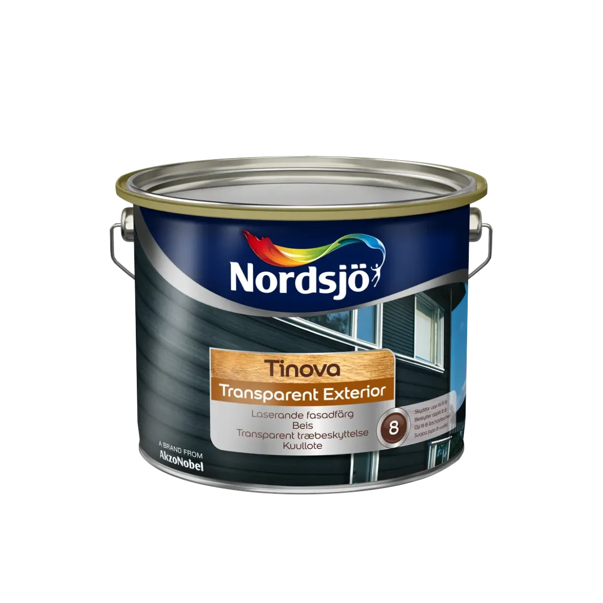 FASADLASYR TINOVA TRANSP 361 BLACKUTOMHUS 2,5L