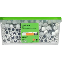 FASADPLUGG GXL HEX HUVUD FZV 10X100 50ST