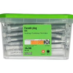 FASADPLUGG GXL HEX HUVUD FZV 10X100 50ST