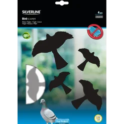 FÅGELSKRÄMMA SILUETT SHADOW (2+2 ST )