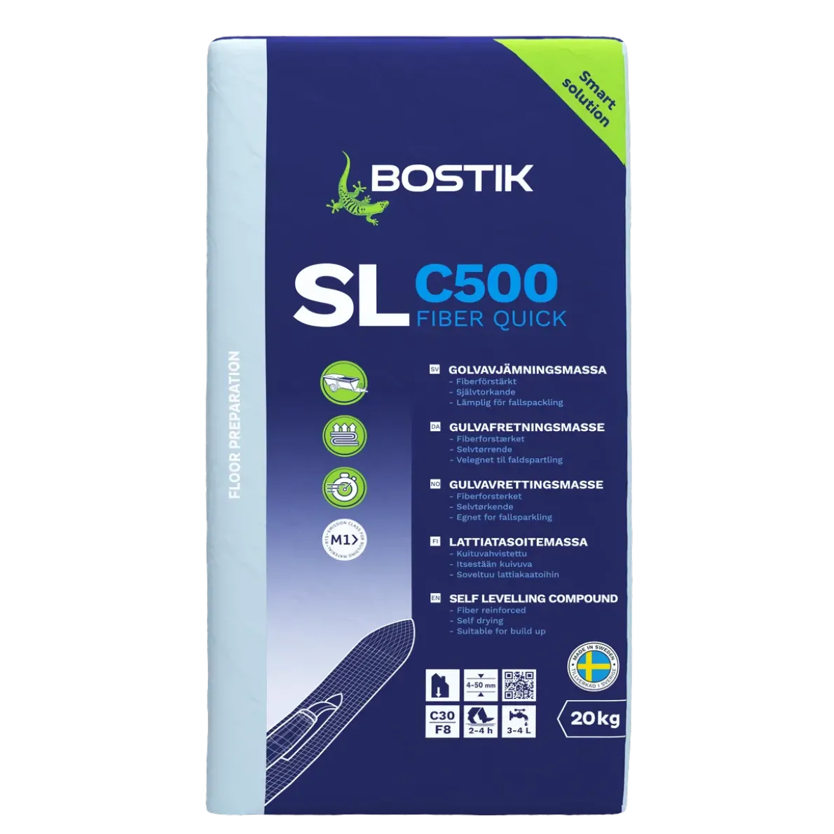 FLYTSPACKEL SL C500 FIBER QUICK 20KG