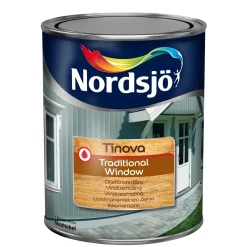 FÖNSTERFÄRG TINOVA TRADITIONAL WINDOW WHITE UTOMHUS 1L