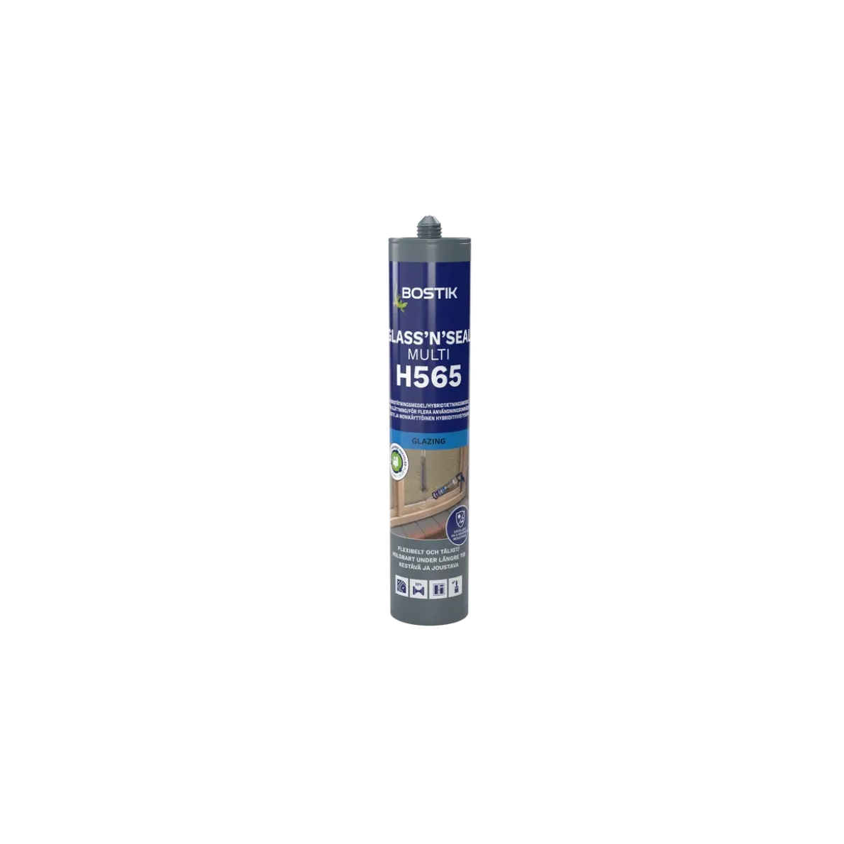 FÖNSTERKITT H565 GLASSNSEAL MULTI VIT 0,29L