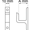 FÖNSTERVREDSHAKE 7 NICKEL 25MM