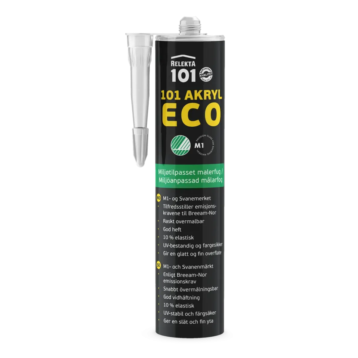 FOGMASSA 101 AKRYL ECO PATRON VIT 310ML