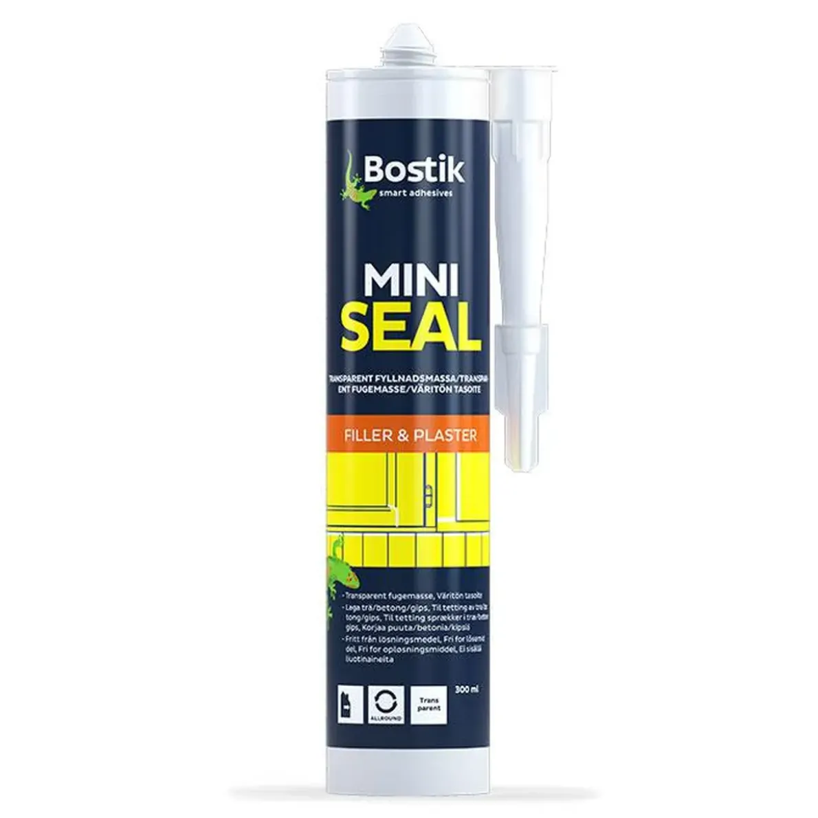 FOGMASSA AKRYL MINI SEAL TRANSPARENT 0,3L