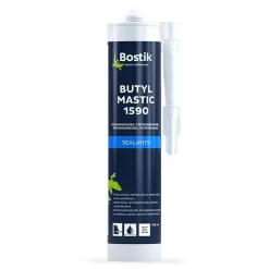 FOGMASSA BUTYL MASTIC 15 90 SVART 0,3L