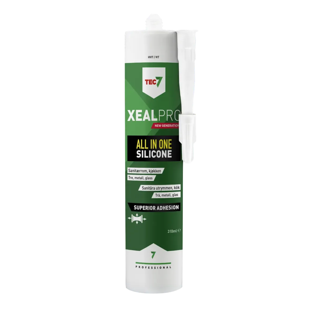 FOGMASSA XEALPRO SILIKON VIT PATRON 310ML