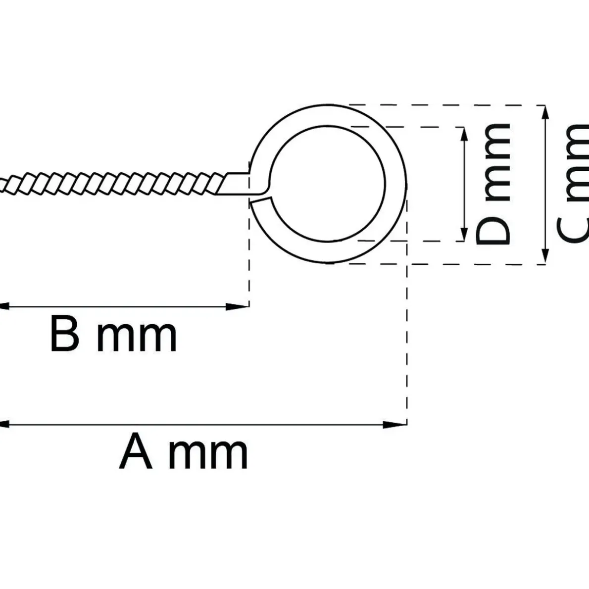 FÖRANKRINGSÖGLA 432 EFZ 110MM