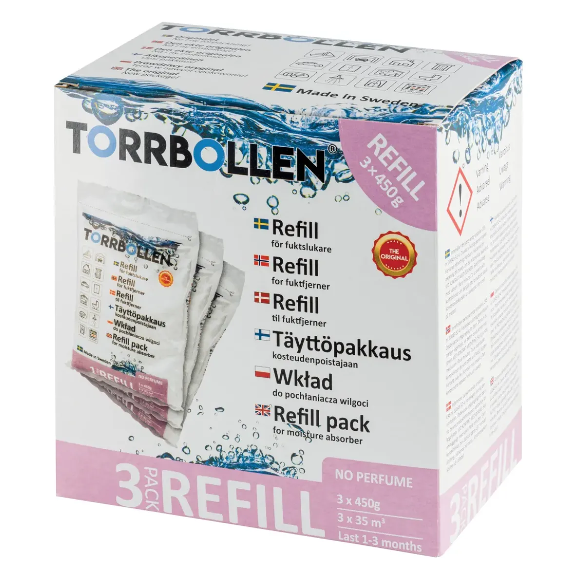 FUKTSLUKAREREFILL 3ST