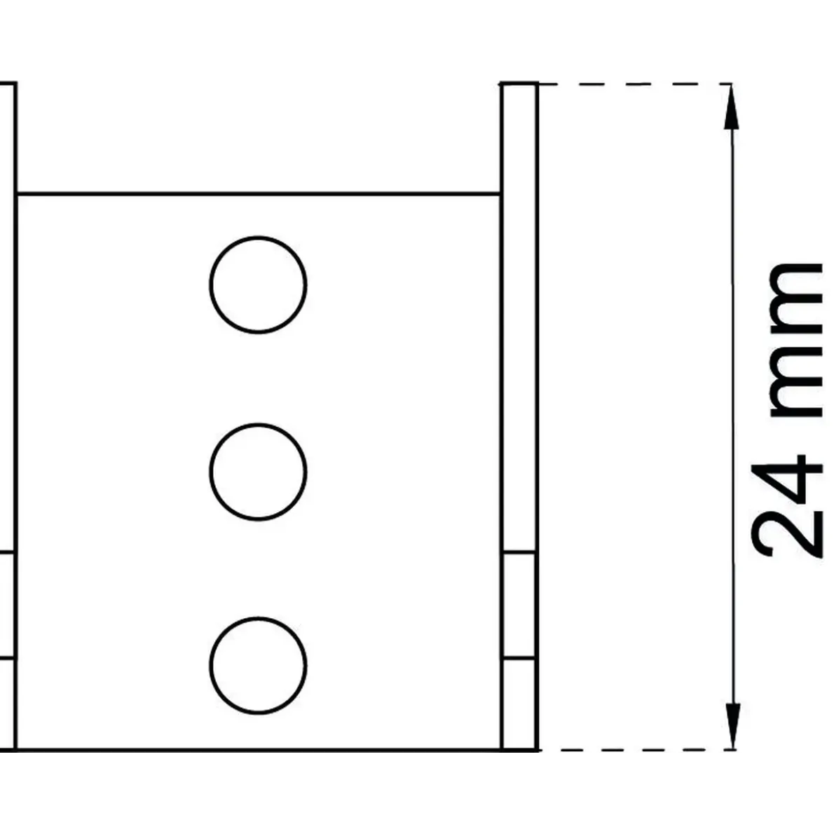 GARDINBESLAG 1451-5 EFZ 2ST