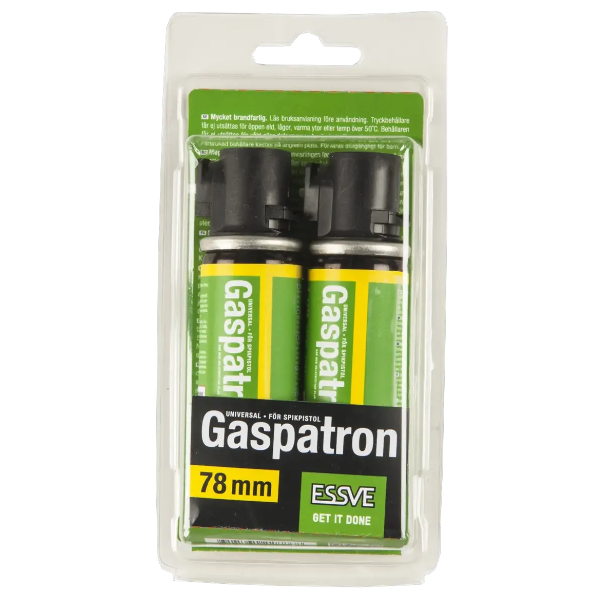 GAS BRÄNSLECELLGUL 78MM 2ST
