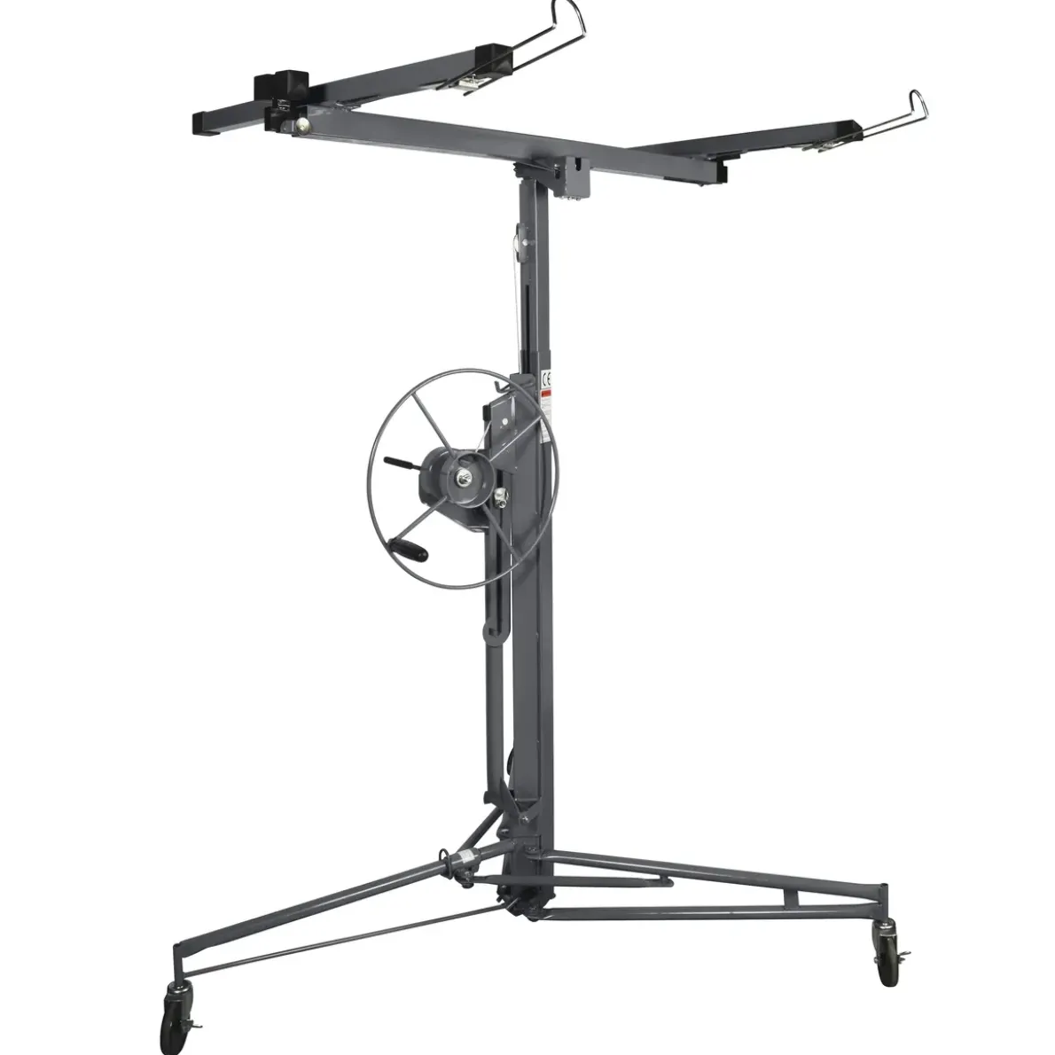 GIPSHISS VIPPBAR STÅL GRÅ 330CM