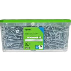GIPSSKRUV FÖR STÅLREGEL PH2 FZB 3,5X41 900ST