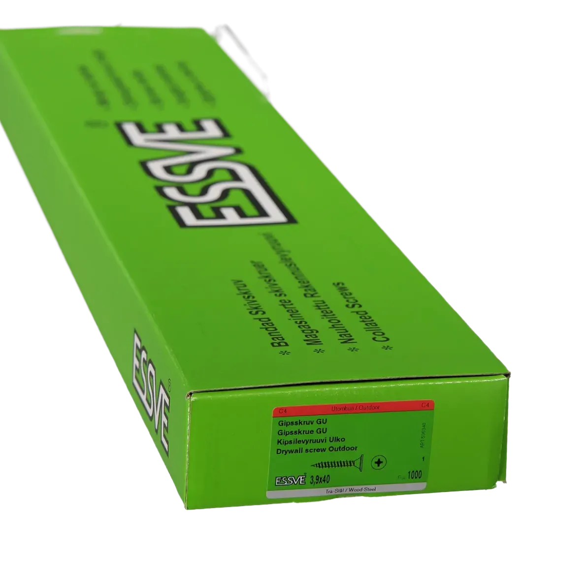 GIPSSKRUV GU BANDAD KOMBI PH2 CORRSEAL 3,9X40 1000ST
