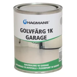 GOLVFÄRG 1K GARAGE LJUSGRÅ 1L