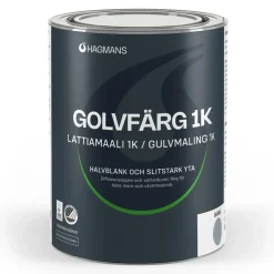 GOLVFÄRG 1K GRÅBLÅ 0,75L