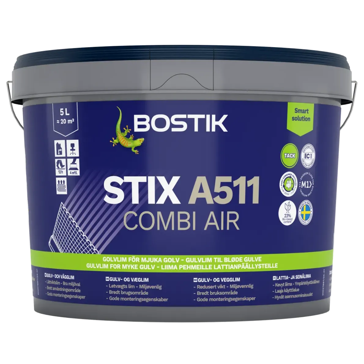 GOLVLIM VINYL STIX A511 COMBI 5L