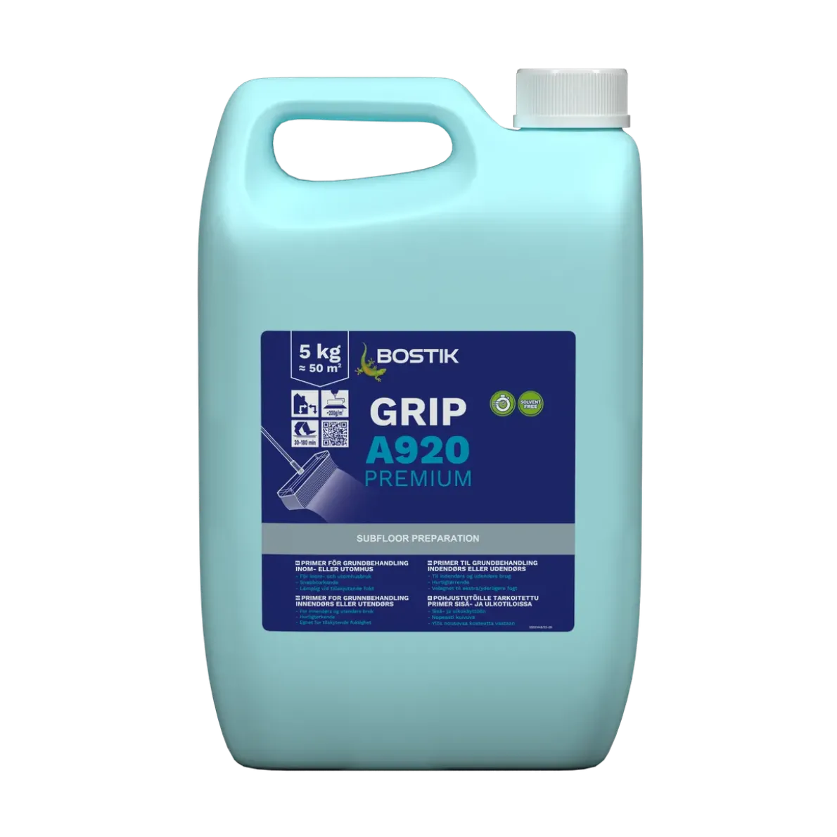 GOLVPRIMER GRIP A920 PREMIUM 5KG