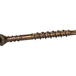 GOLVSKRUV FYRKANTSBITS R1 GULKROMATERAD 3,9X42 250ST