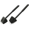 GRILLBORSTE 3 IN 1SVART 37CM