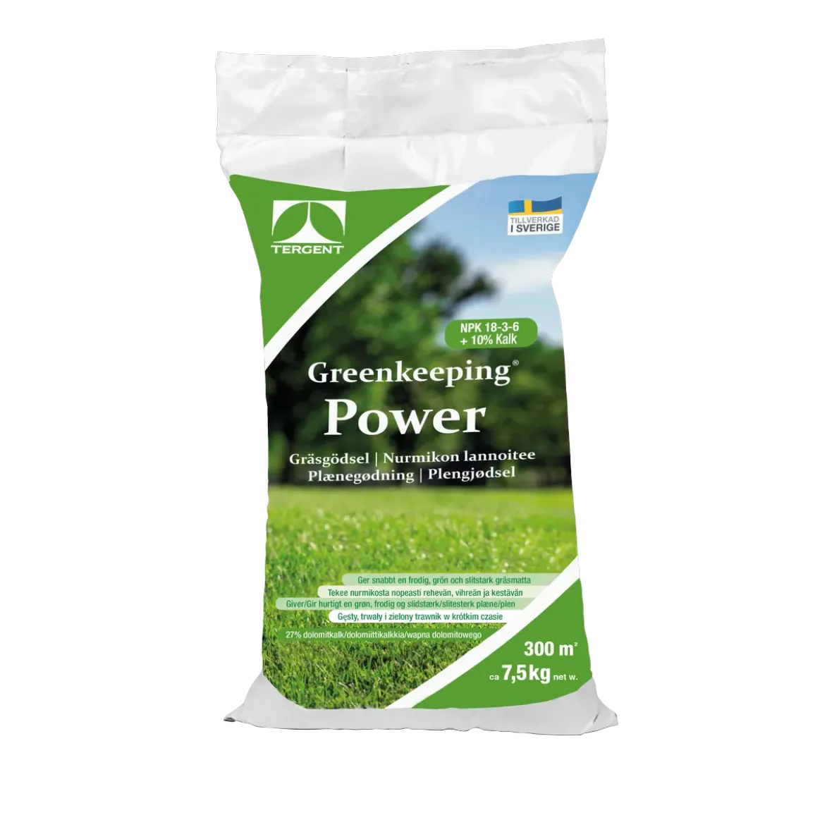 GRÄSGÖDSEL GREENKEEPING POWER 7,5KG