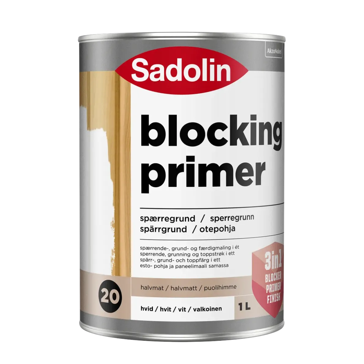 GRUNDFÄRG BLOCKING PRIMER1L