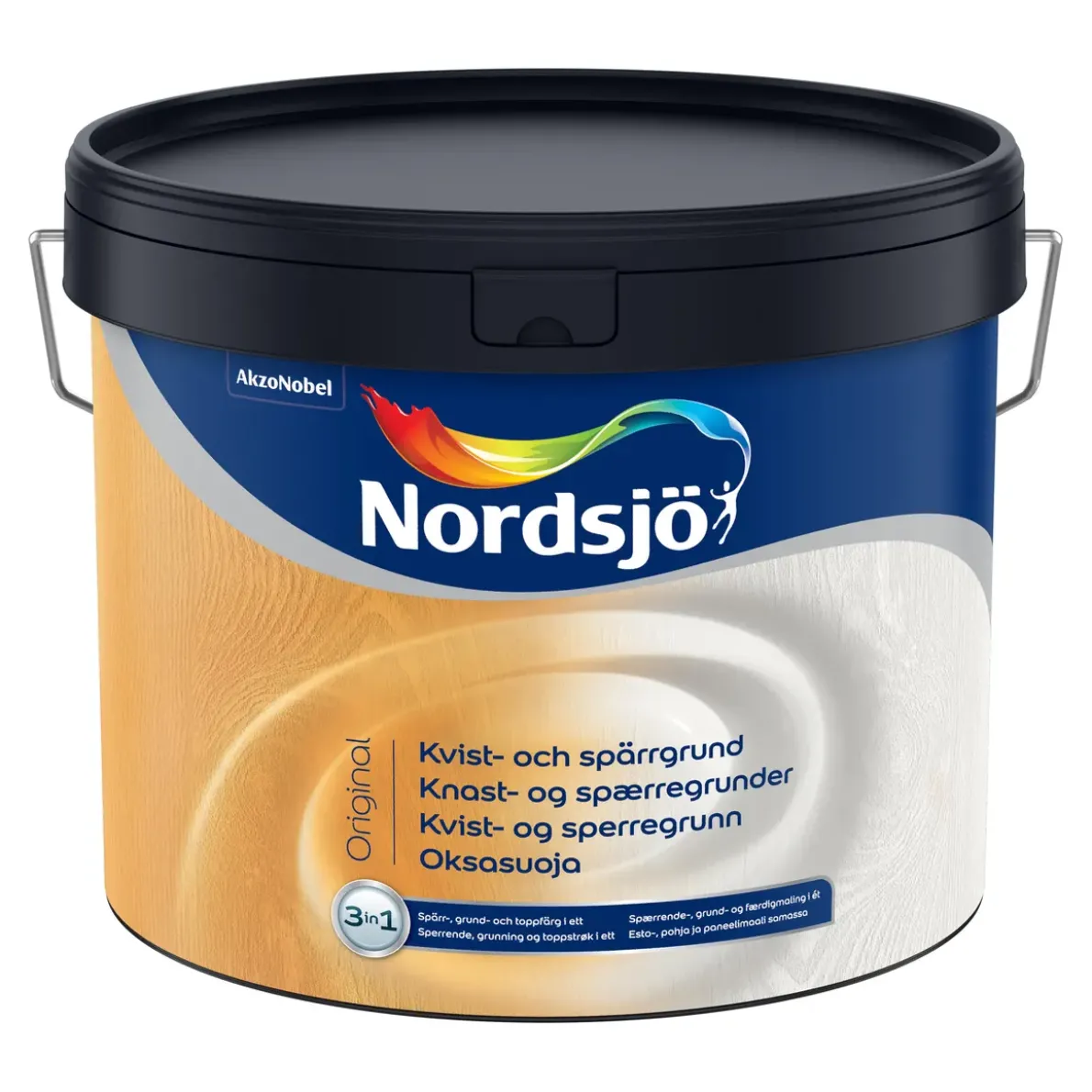 GRUNDFÄRG ORIGINAL KVIST&SPÄRR GRUNDINOMHUS 2,5L