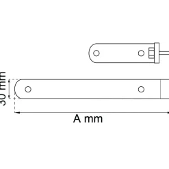 HAKGÅNGJÄRN 212 EFZ 300MM TAPP D12MM