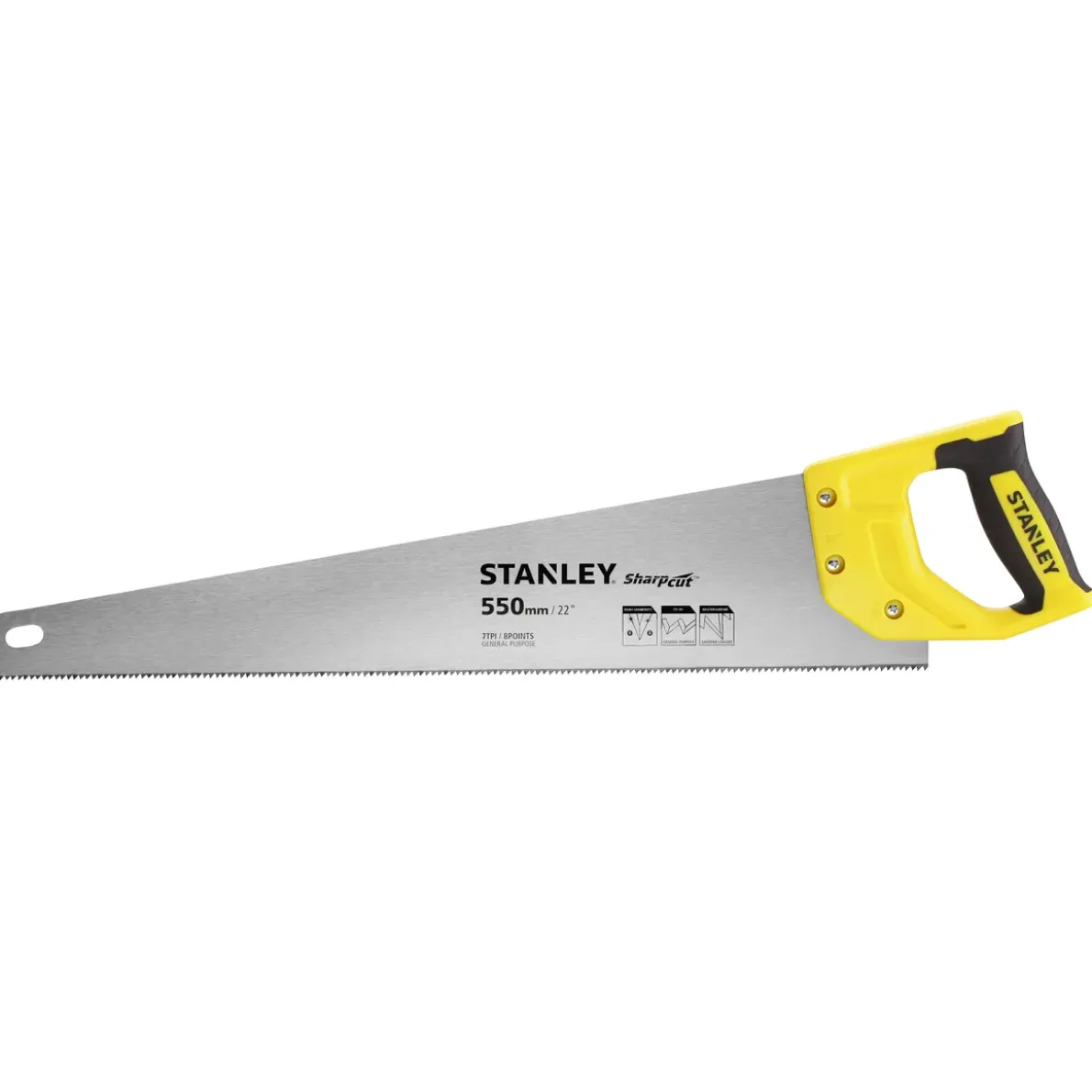 HANDSÅG STHT20368-1 SHARPCUT 8 TPI 550MM