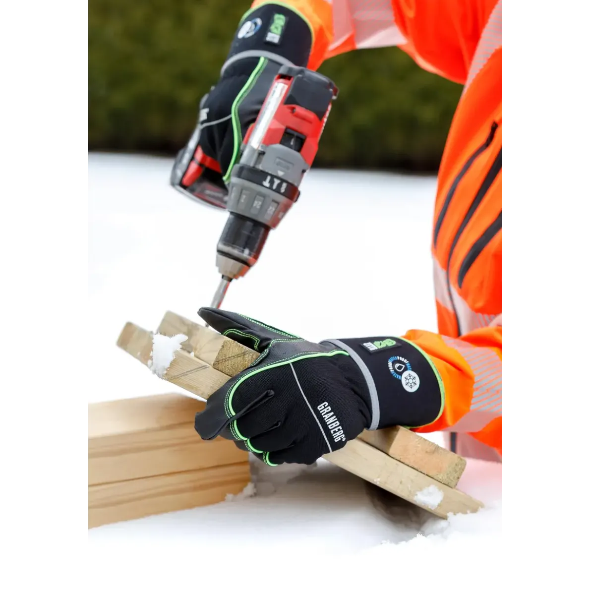 HANDSKE A.ROUND VINTER EXVIND/VAT SYNT SPAN 11