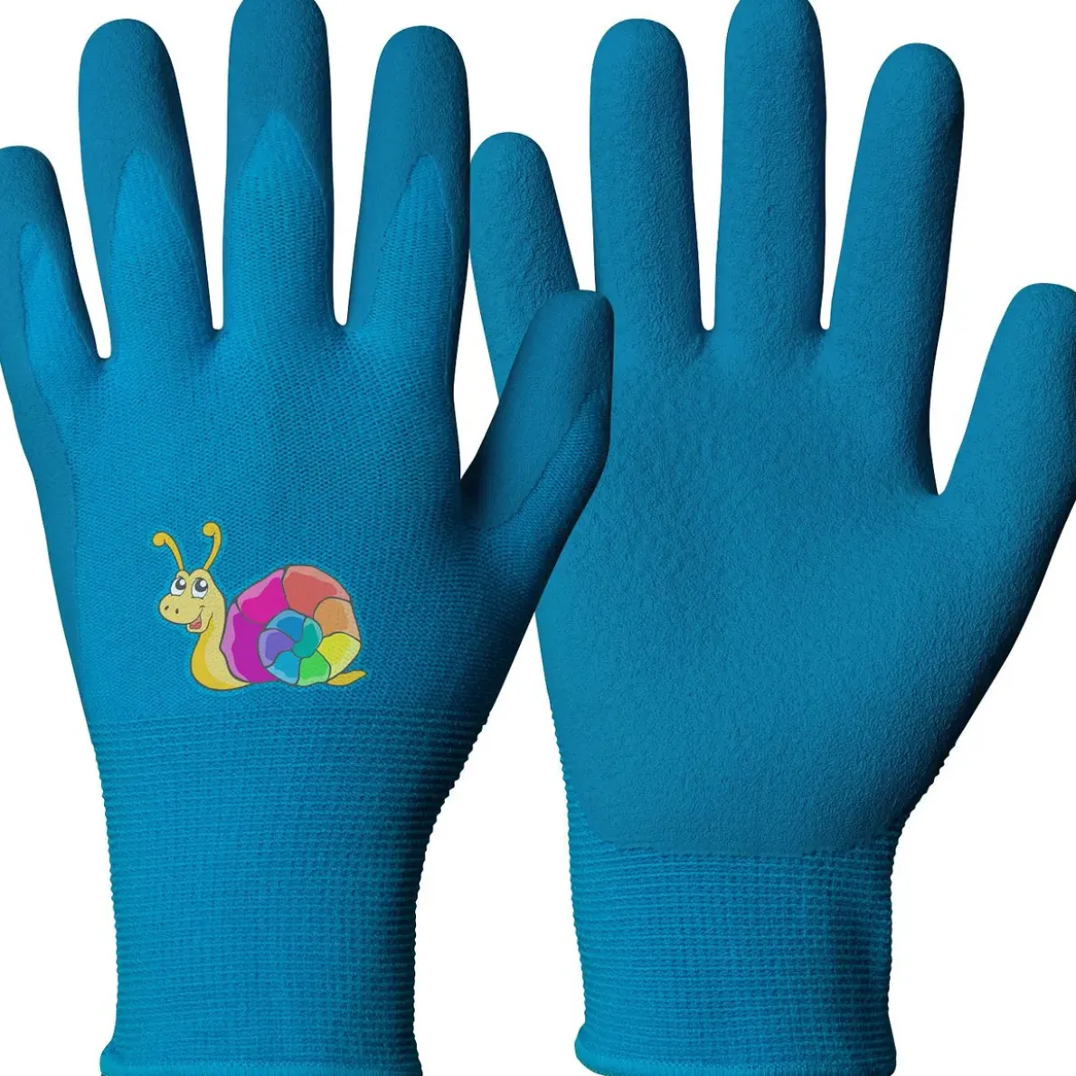 HANDSKE TRÄDGÅRD BARN BLÅ LATEX STL S