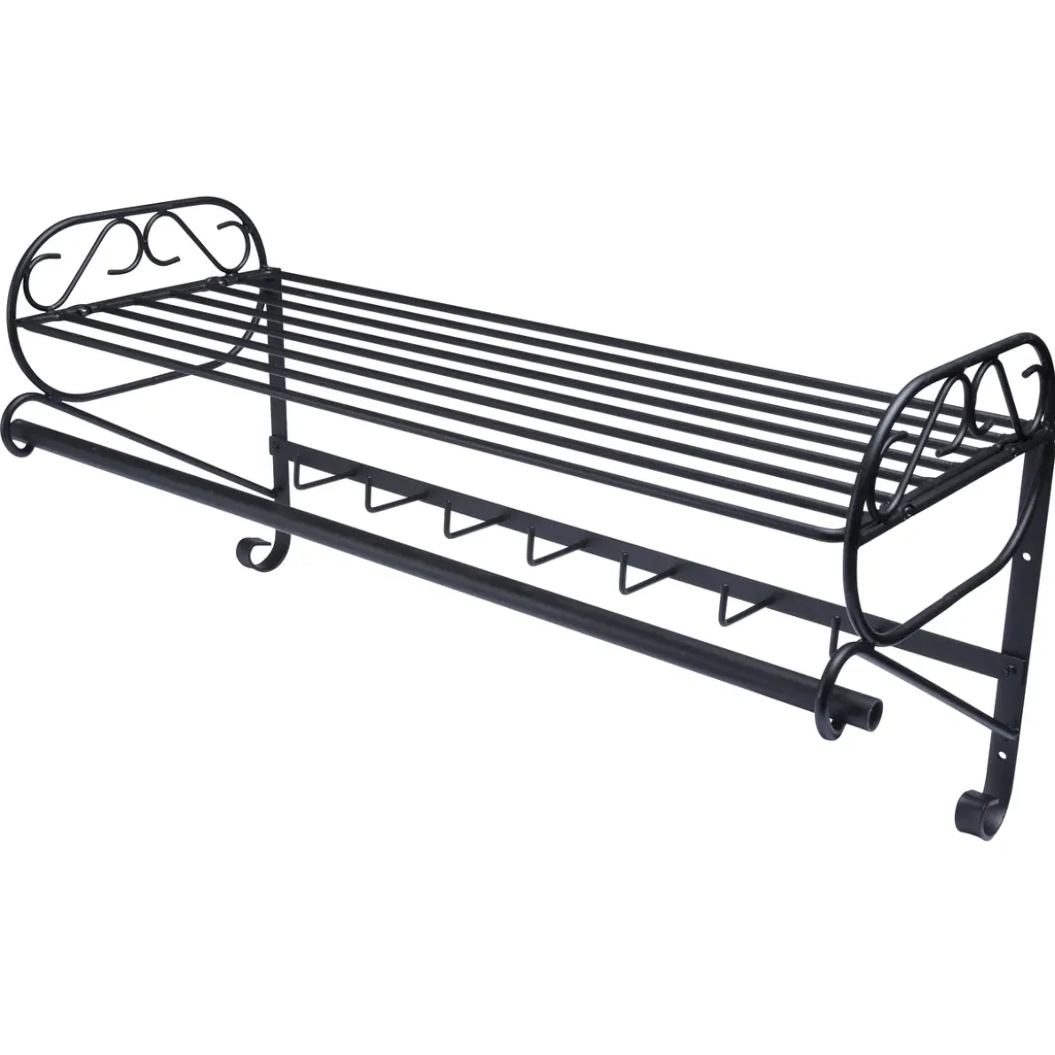 HATTHYLLA SMIDE HESTRA SVART 75CM