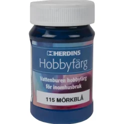 HOBBYFÄRG MÖRKBLÅ