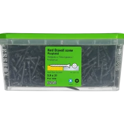 HÅRDGIPSSKRUV F TRÄ/STÅLREGEL PH2 FOSFATERAD 3,9X31 1000ST