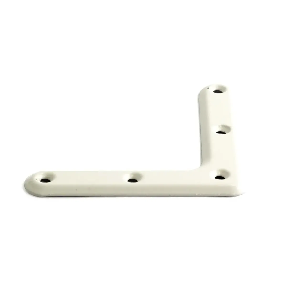 HÖRNJÄRN 1154 VIT 102X102MM 4ST