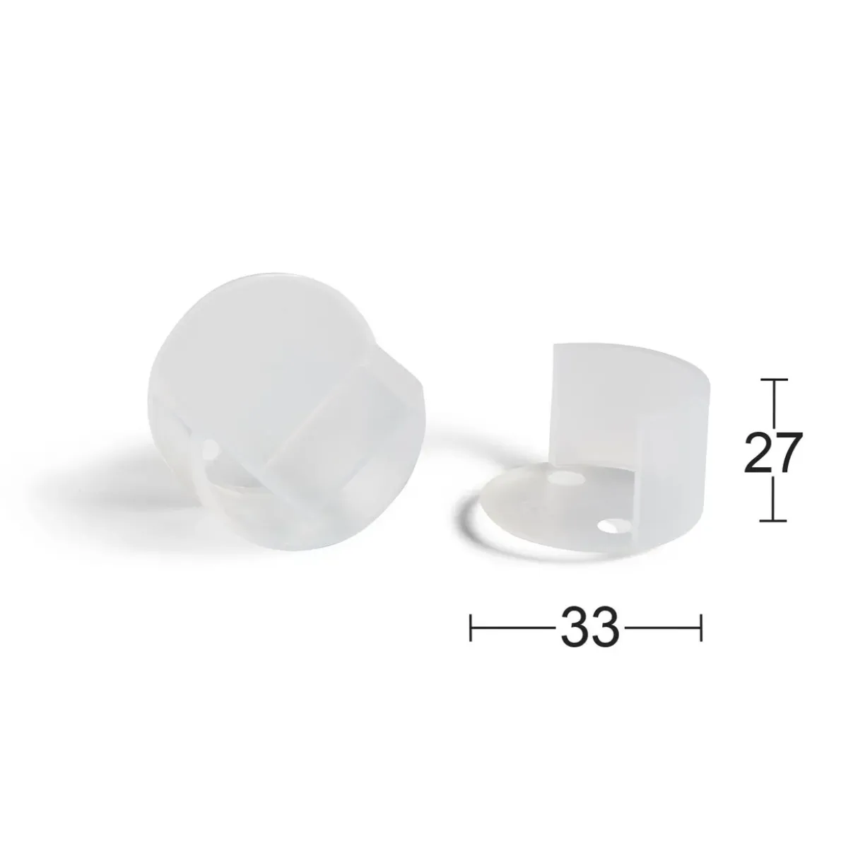 HÖRNSKYDD 300-1 TRANSPARENT 4ST