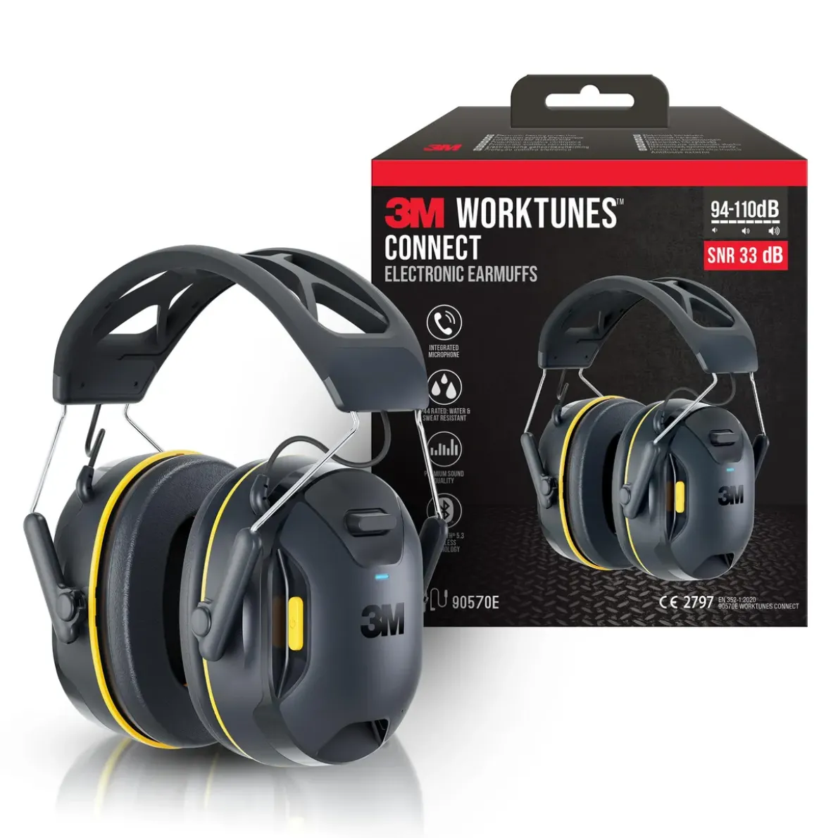 HÖRSELKÅPA 90570E-1 TRÅDLÖS BLUETOOTH