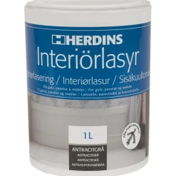 INTERIÖRLASYR 313 ANTRACITGRÅ
